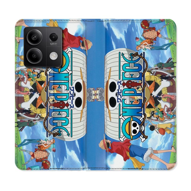 Housse Cuir Portefeuille Pour Xiaomi Redmi Note 13 Pro 5G Manga One Piece Sunny