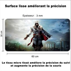 Tapis de Souris Gamer 60 x 30 cm Assasin's Creed
