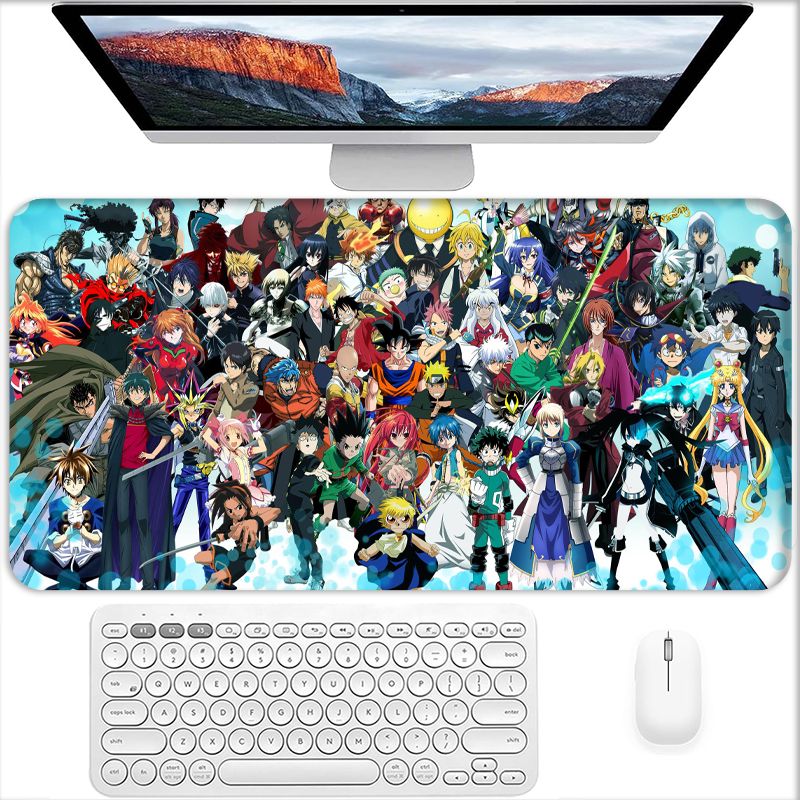 Tapis de Souris Gamer 60 x 30 cm Manga Mix