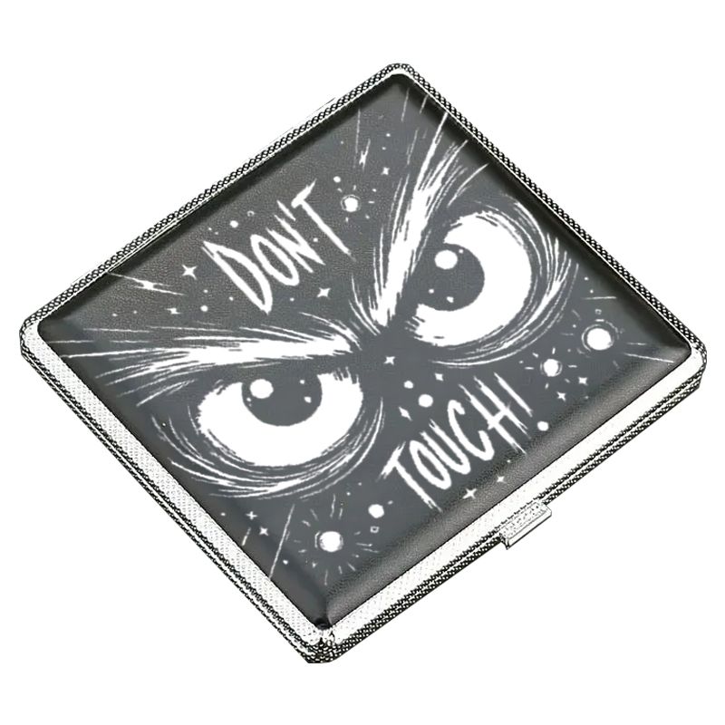 Etui à Cigarettes Noir Don't Touch