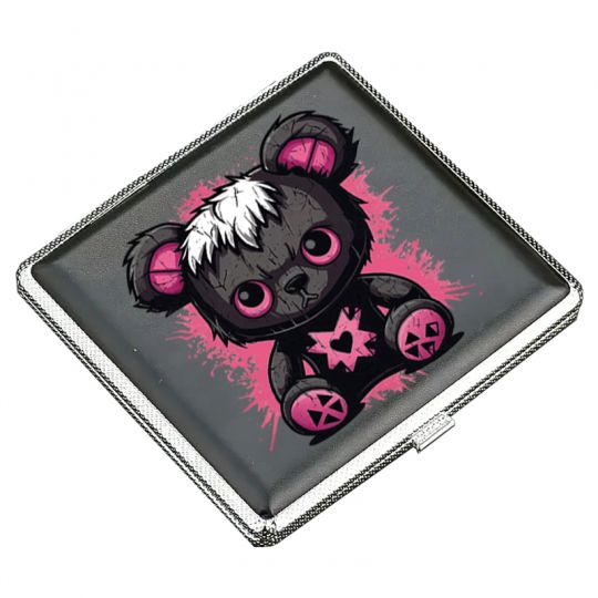 Etui à Cigarettes Noir Kawai Nounours
