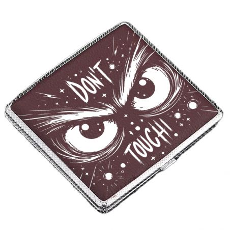 Etui à Cigarettes Marron Don't Touch