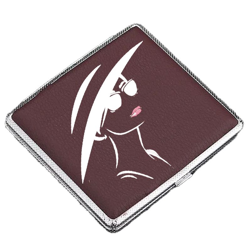 Etui à Cigarettes Marron Lady Lunette