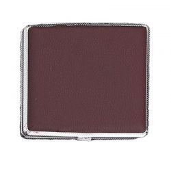 Étui à cigarettes compact pour 20 cigarettes Marron Personnalisé