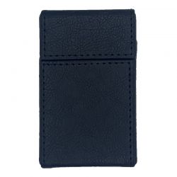Etui En Cuir Paquet De Cigarette Noir Personnalisee
