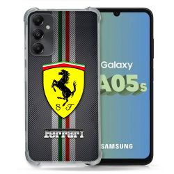 Coque Pour Samsung Galaxy A05S Ferrari Carbone