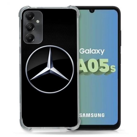 Coque Pour Samsung Galaxy A05S Mercedes Carbone