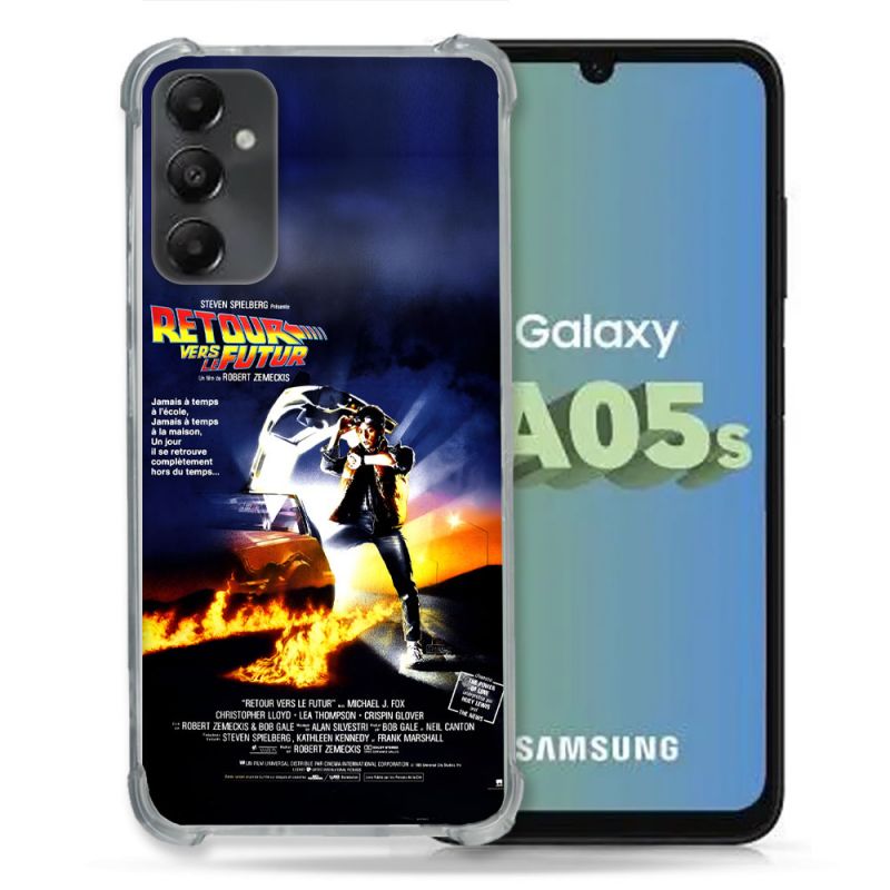 Coque Pour Samsung Galaxy A05S Retour Vers Le Futur Affiche