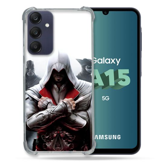 Coque Pour Samsung Galaxy A15 4G / 5G Assassin Creed Mask
