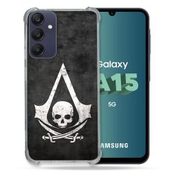 Coque Pour Samsung Galaxy A15 4G / 5G Assassin Creed Tete Mort