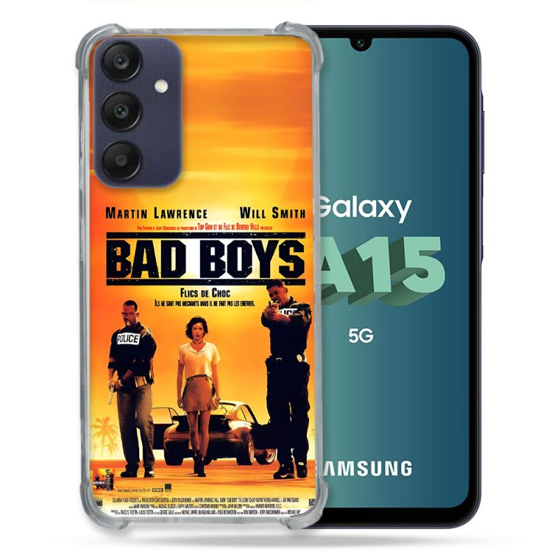 Coque Pour Samsung Galaxy A15 4G / 5G Bad Boys Affiche