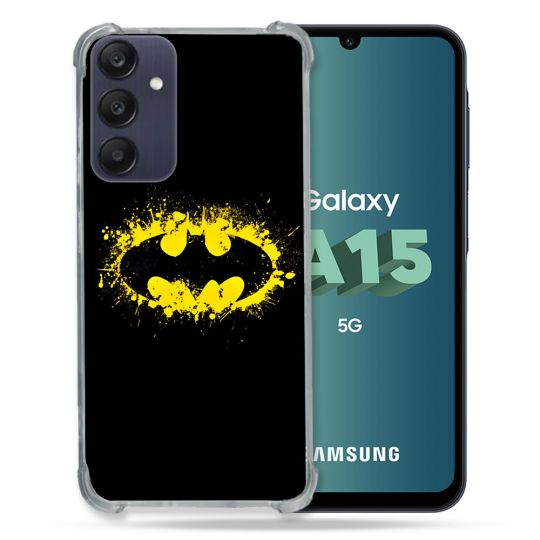 Coque Pour Samsung Galaxy A15 4G / 5G Batman Logo