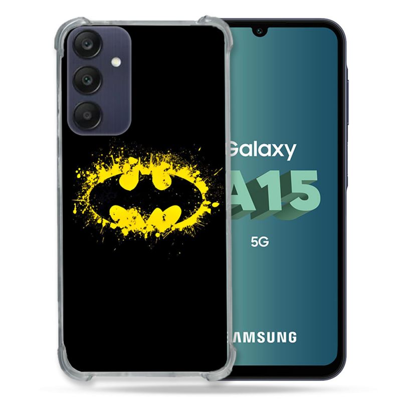 Coque Pour Samsung Galaxy A15 4G / 5G Batman Logo