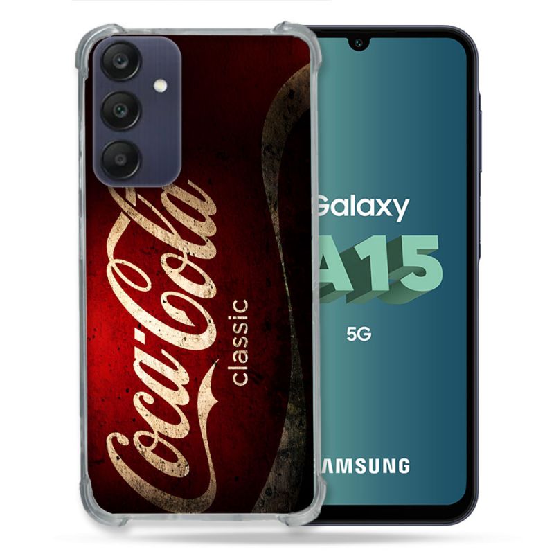 Coque Pour Samsung Galaxy A15 4G / 5G Coca Cola Classique