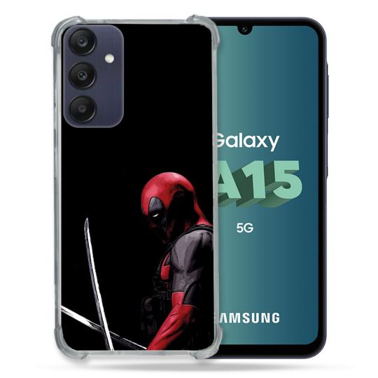 Coque Pour Samsung Galaxy A15 4G / 5G Deadpool Epee