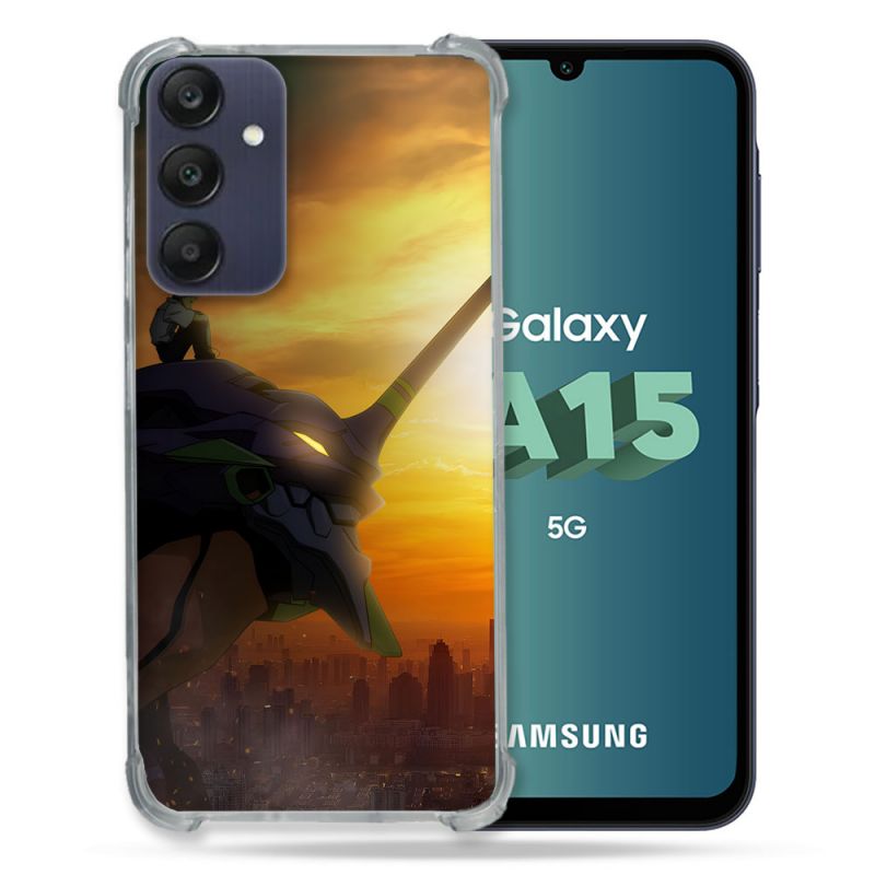 Coque Pour Samsung Galaxy A15 4G / 5G Manga Evangelion