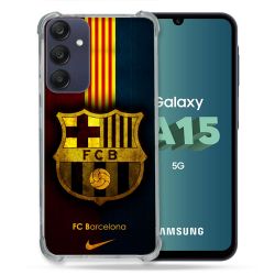Coque Pour Samsung Galaxy A15 4G / 5G Foot FC Barcelone Vintage