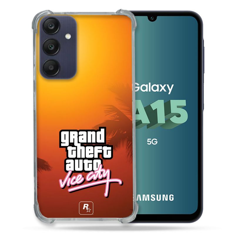 Coque Pour Samsung Galaxy A15 4G / 5G GTA Vice City