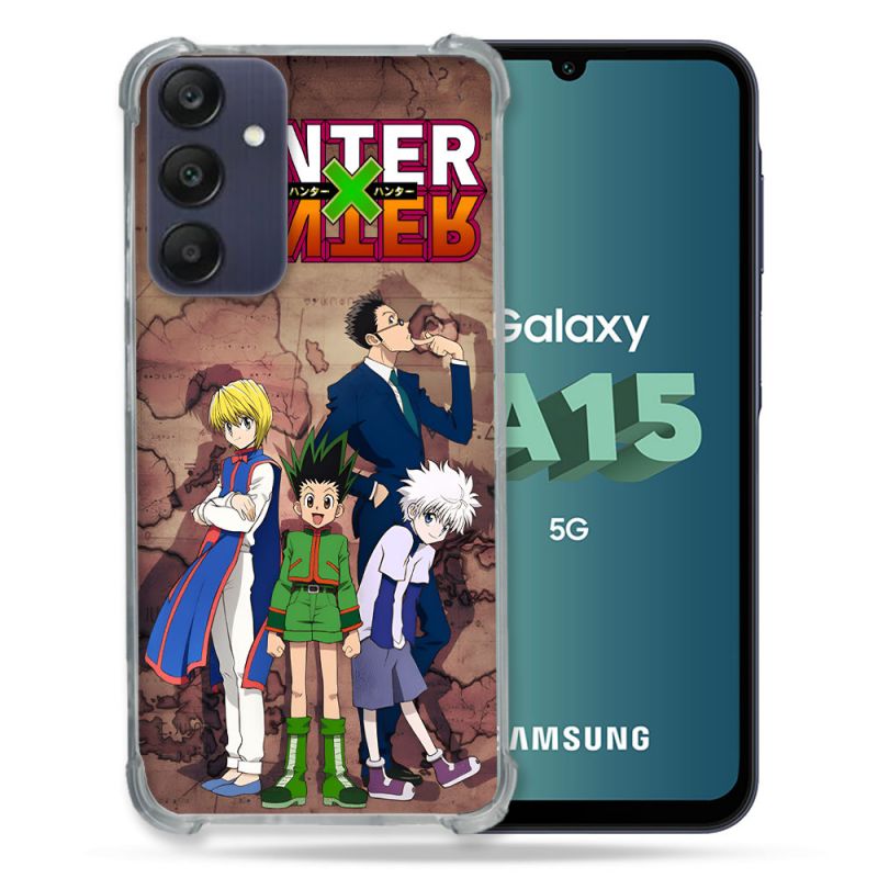 Coque Pour Samsung Galaxy A15 4G / 5G Manga Hunter X Hunter Vintage