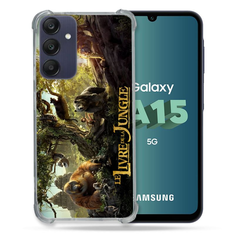 Coque Pour Samsung Galaxy A15 4G / 5G Le Livre De La Jungle Affiche