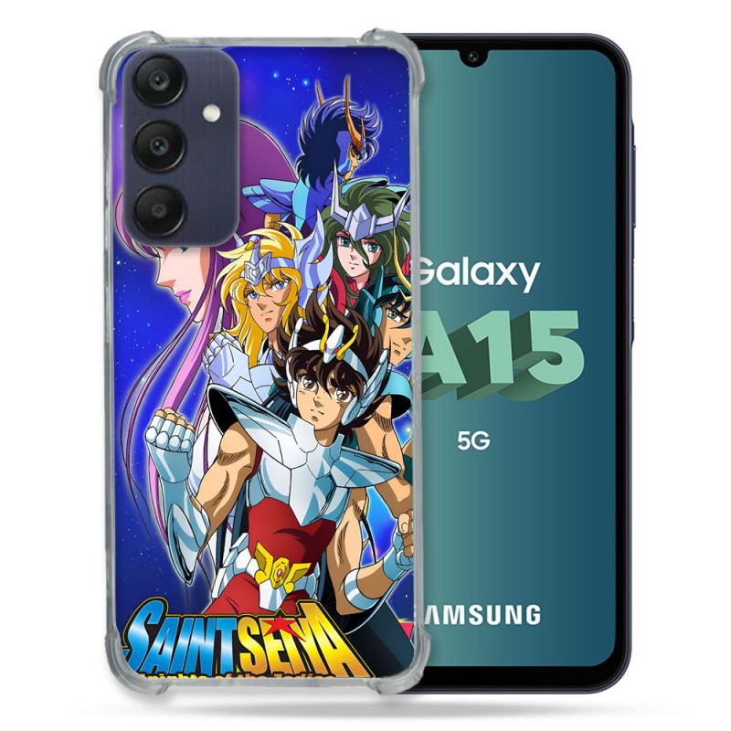 Coque Pour Samsung Galaxy A15 4G / 5G Les Chevaliers Du Zodiaque