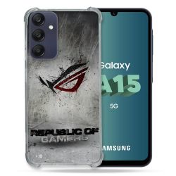 Coque Pour Samsung Galaxy A15 4G / 5G ROG Gris