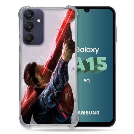 Coque Pour Samsung Galaxy A15 4G / 5G Superman Laser