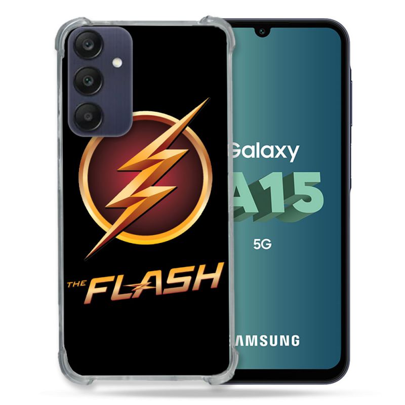Coque Pour Samsung Galaxy A15 4G / 5G The Flash Logo