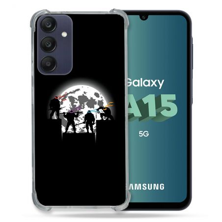 Coque Pour Samsung Galaxy A15 4G / 5G Tortue Ninja Ombre