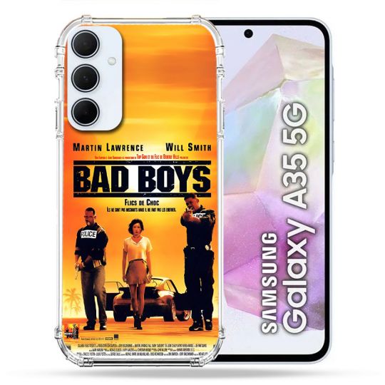 Coque Pour Samsung Galaxy A35 5G Bad Boys Affiche