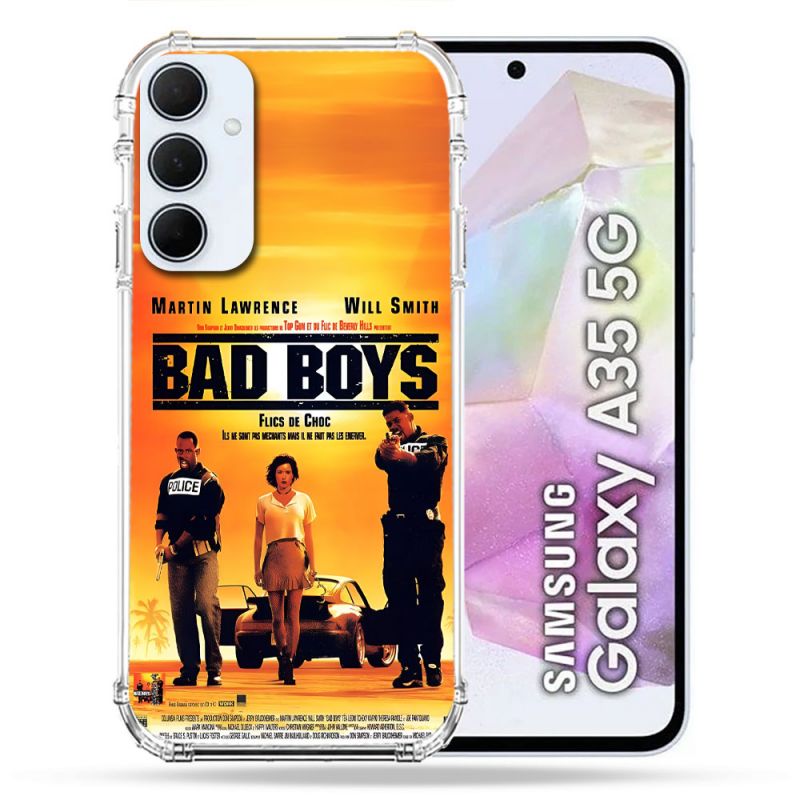 Coque Pour Samsung Galaxy A35 5G Bad Boys Affiche
