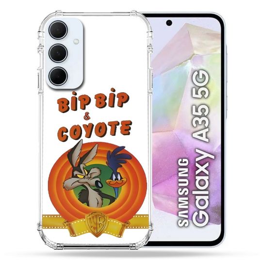 Coque Pour Samsung Galaxy A35 5G Bip Bip Coyote