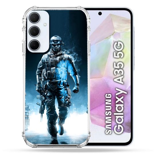 Coque Pour Samsung Galaxy A35 5G Call Of Duty Guerrier