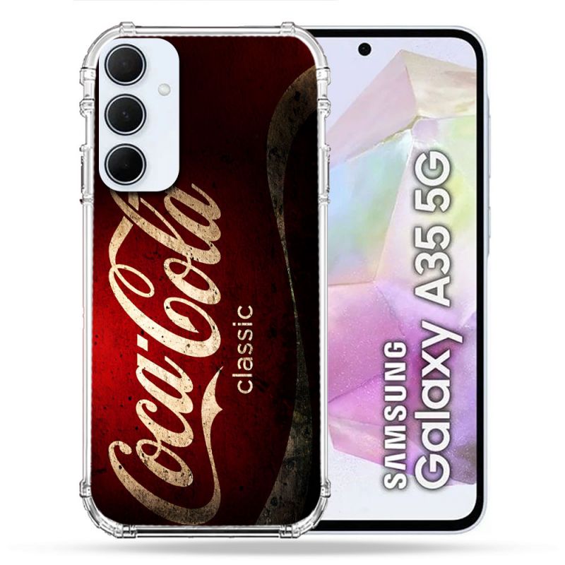 Coque Pour Samsung Galaxy A35 5G Coca Cola Classique