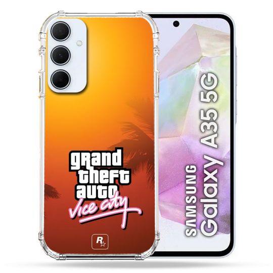 Coque Pour Samsung Galaxy A35 5G GTA Vice City