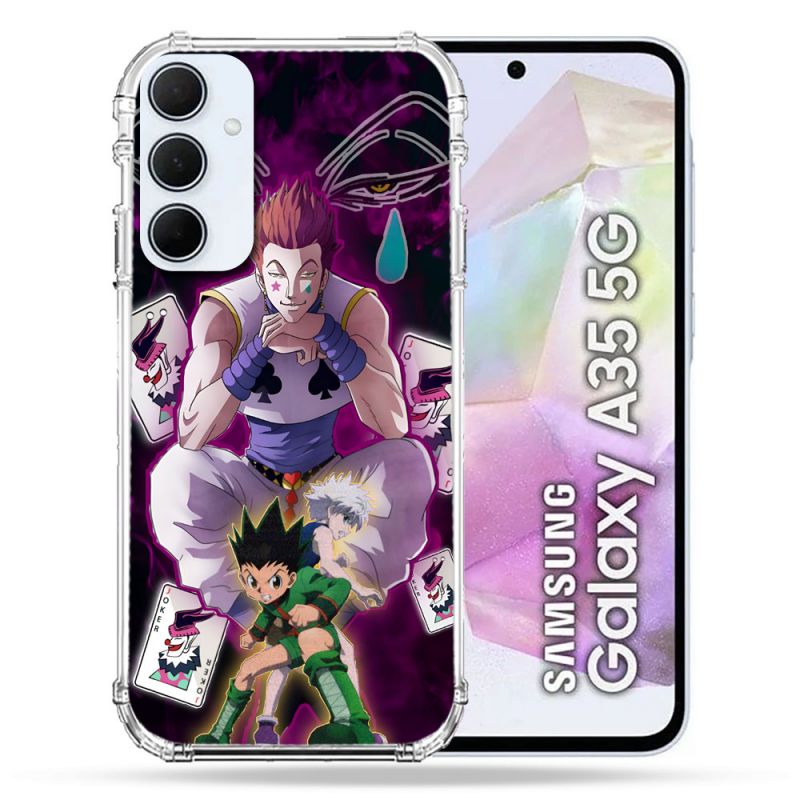 Coque Pour Samsung Galaxy A35 5G Manga Hunter X Hunter Hisoka
