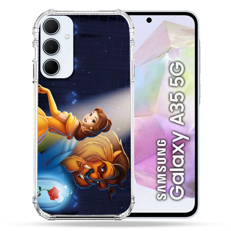 Coque Pour Samsung Galaxy A35 5G La Belle et La Bête
