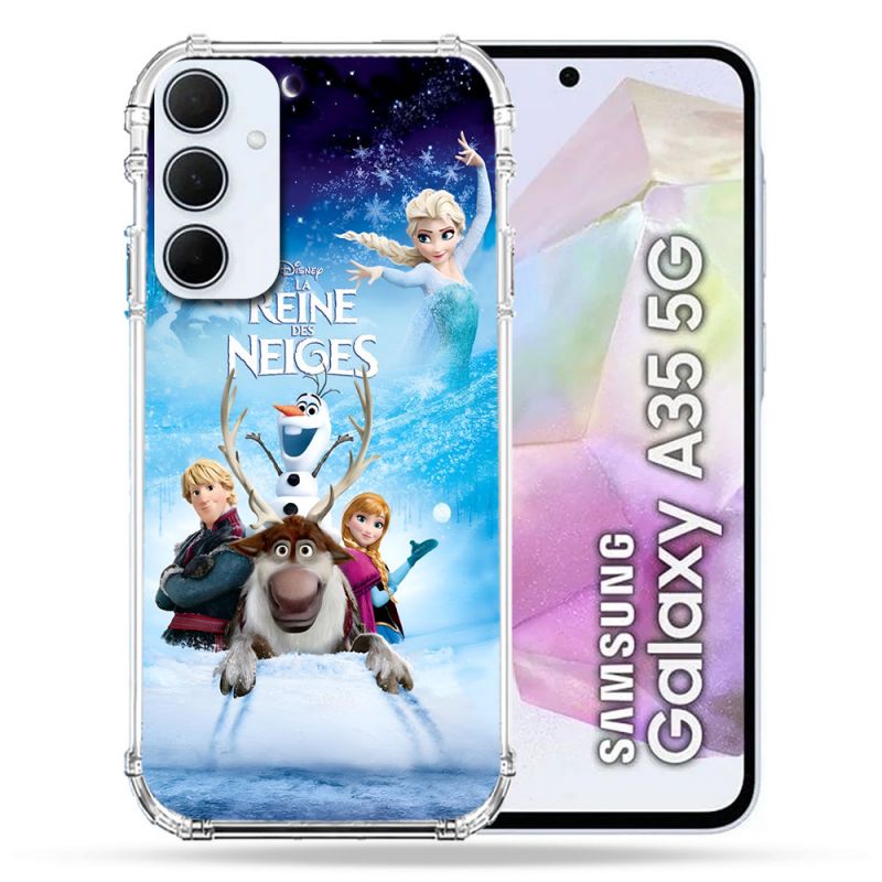 Coque Pour Samsung Galaxy A35 5G La Reine Des Neiges