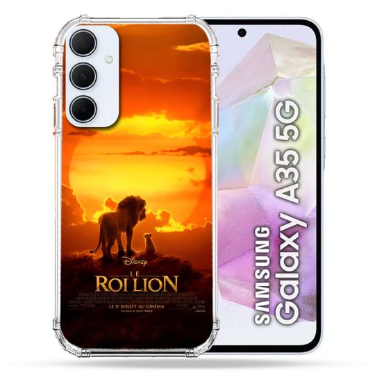 Coque Pour Samsung Galaxy A35 5G Le Roi Lion Affiche