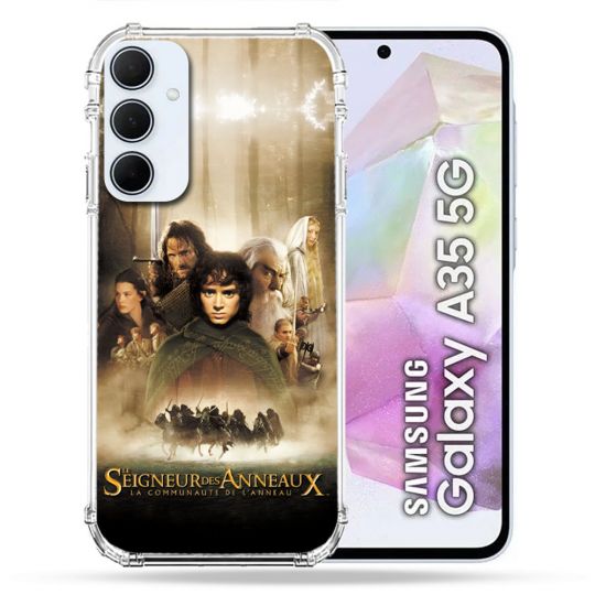 Coque Pour Samsung Galaxy A35 5G Le seigneur Des Anneaux Affiche