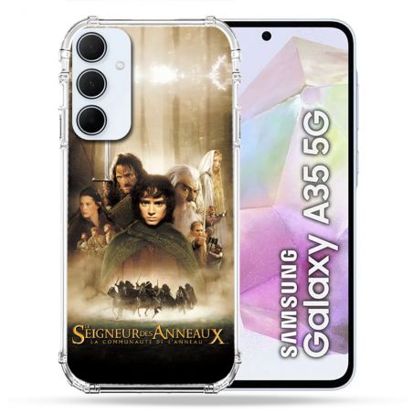 Coque Pour Samsung Galaxy A35 5G Le seigneur Des Anneaux Affiche