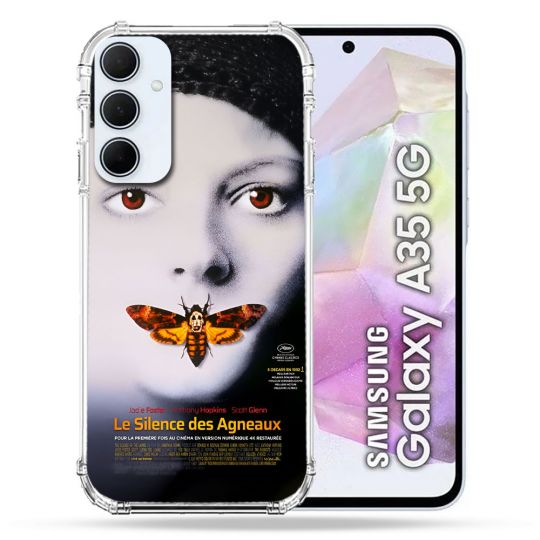 Coque Pour Samsung Galaxy A35 5G Le Silence Des Agneaux Affiche
