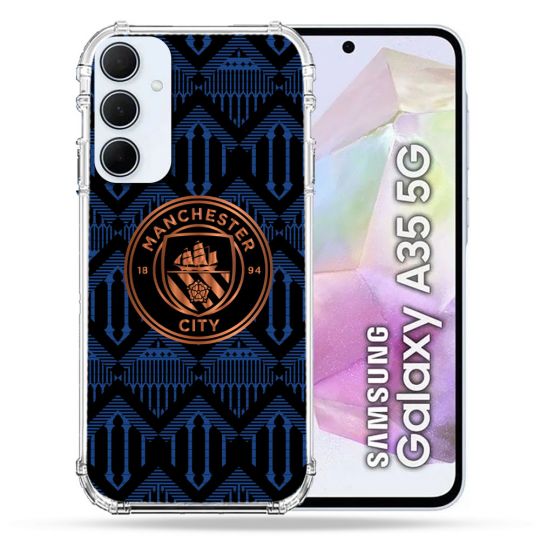 Coque Pour Samsung Galaxy A35 5G Foot Manchester City
