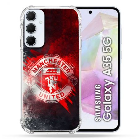 Coque Pour Samsung Galaxy A35 5G Foot Manchetser United