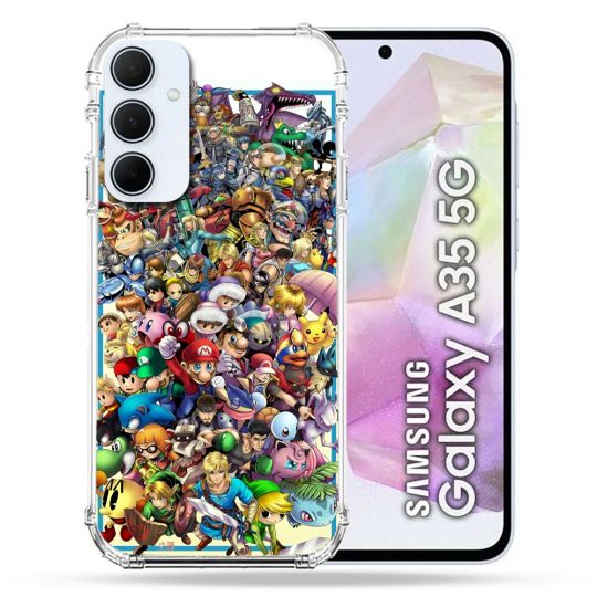 Coque Pour Samsung Galaxy A35 5G Nintendo