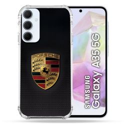 Coque Pour Samsung Galaxy A35 5G Porsche Carbone