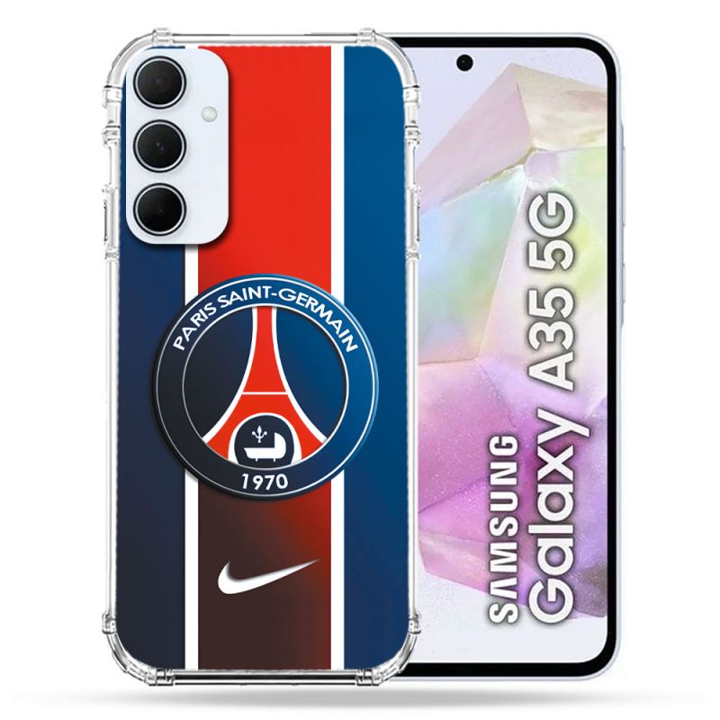 Coque Pour Samsung Galaxy A35 5G Foot PSG 1970