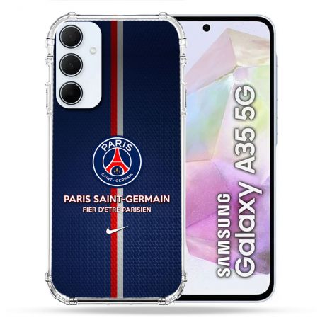 Coque Pour Samsung Galaxy A35 5G Foot PSG Fier