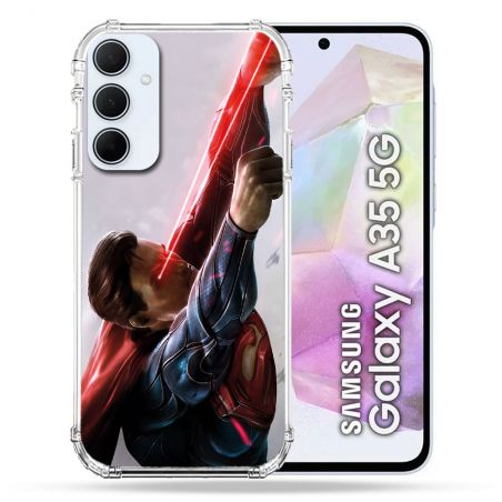Coque Pour Samsung Galaxy A35 5G Superman Laser
