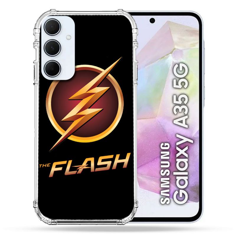 Coque Pour Samsung Galaxy A35 5G The Flash Logo